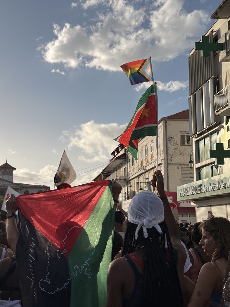 Enseigne de la Maison des Diversités et de l'Inclusion à Pointe-à-Pitre